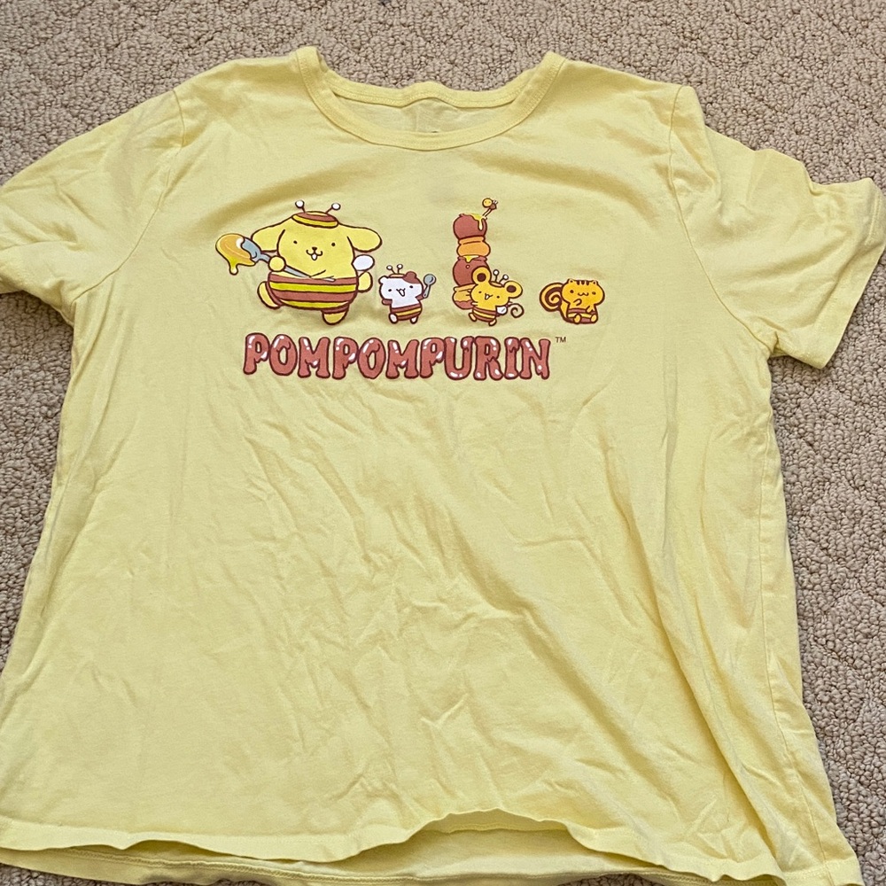 Pompompurin yellow t shirt